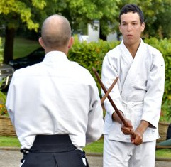 Aïkido traditionnel au dojo de St Didier au Mont d'Or et Chasselay région Lyon un art martial pas un sport